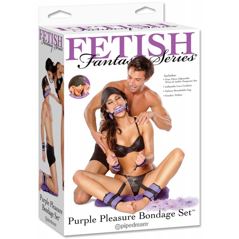 Coffret Fetish Purple Pleasure Bondage