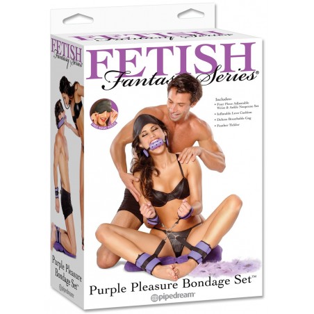 Coffret Fetish Purple Pleasure Bondage