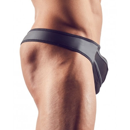 Tanga Homme Transparant a Rayures L