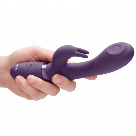 Vibromasseur USB Avec Pulsations Cato Violet