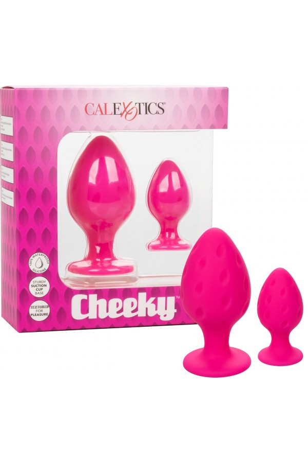 Set de 2 Plugs Cheeky en Silicone