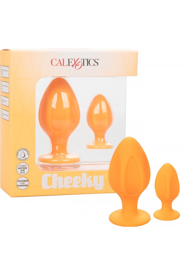 Set de 2 Plugs Cheeky en Silicone