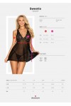 Nuisette et String Sweetia L-XL