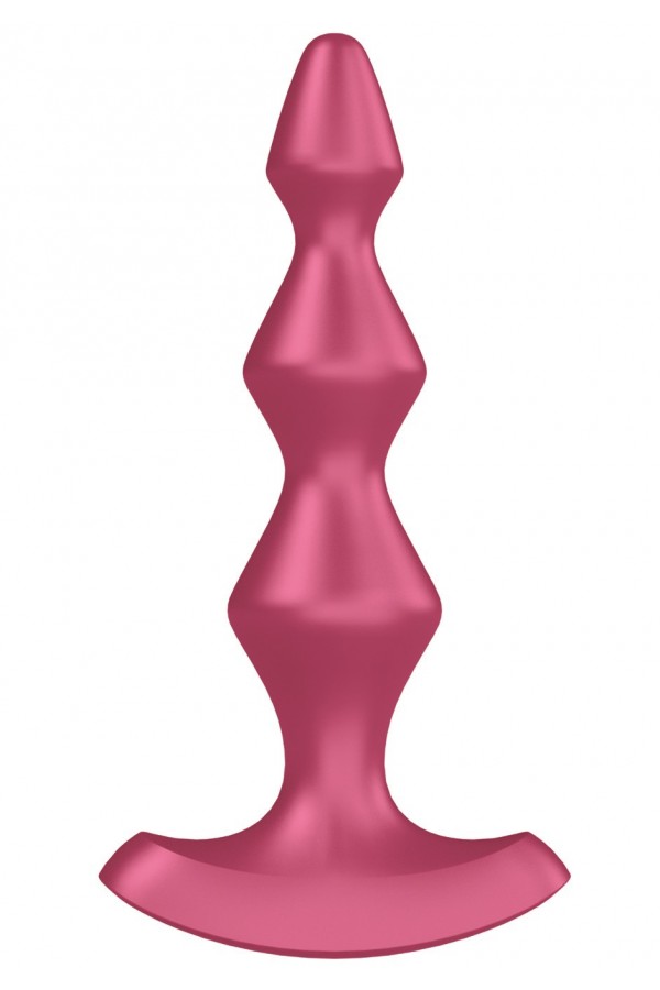 Vibromasseur Anal USB Lolli-Plug 1 Gris