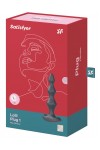 Vibromasseur Anal USB Lolli-Plug 1 Gris