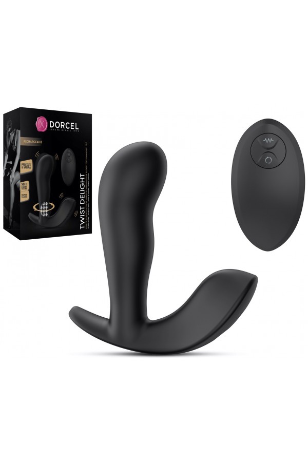 Vibromasseur USB Télécommandé Twist Delight