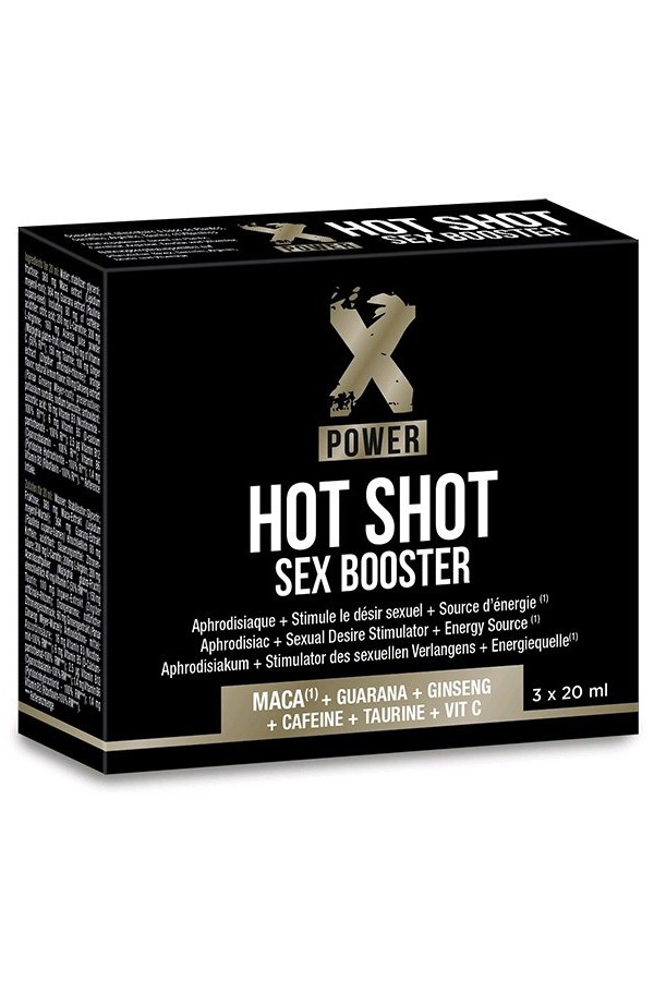 Hot Shot Sex Booster (3 x 20 ml)