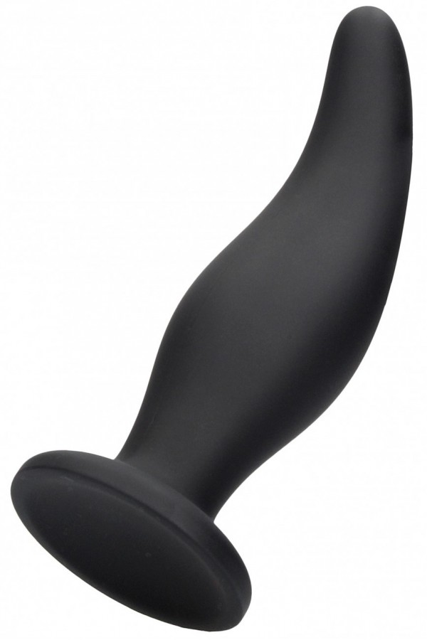 Plug Anal à Ventouse Curve en Silicone