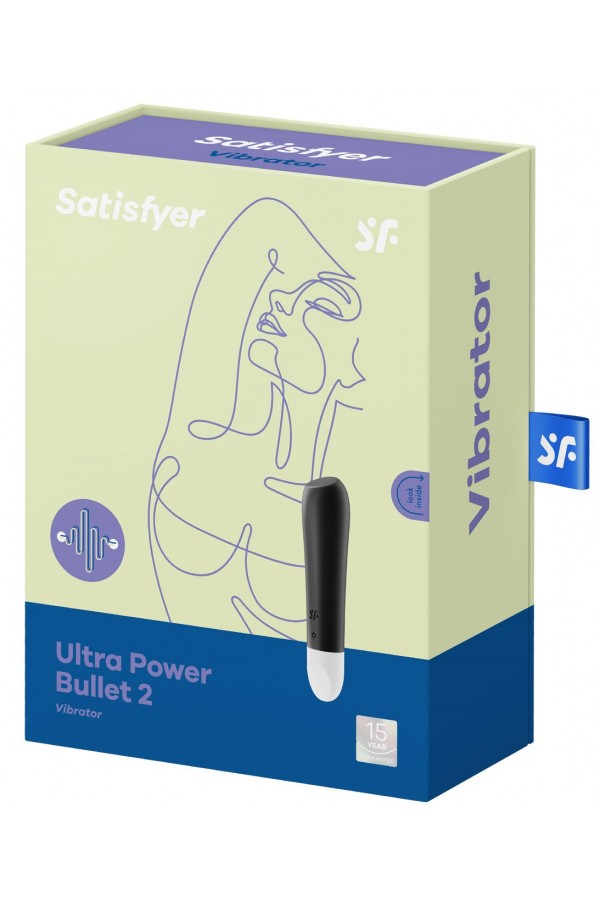 Stimulateur Clitoridien USB Ultra Power Bullet 2 Violet