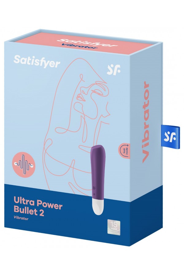 Stimulateur Clitoridien USB Ultra Power Bullet 2 Violet