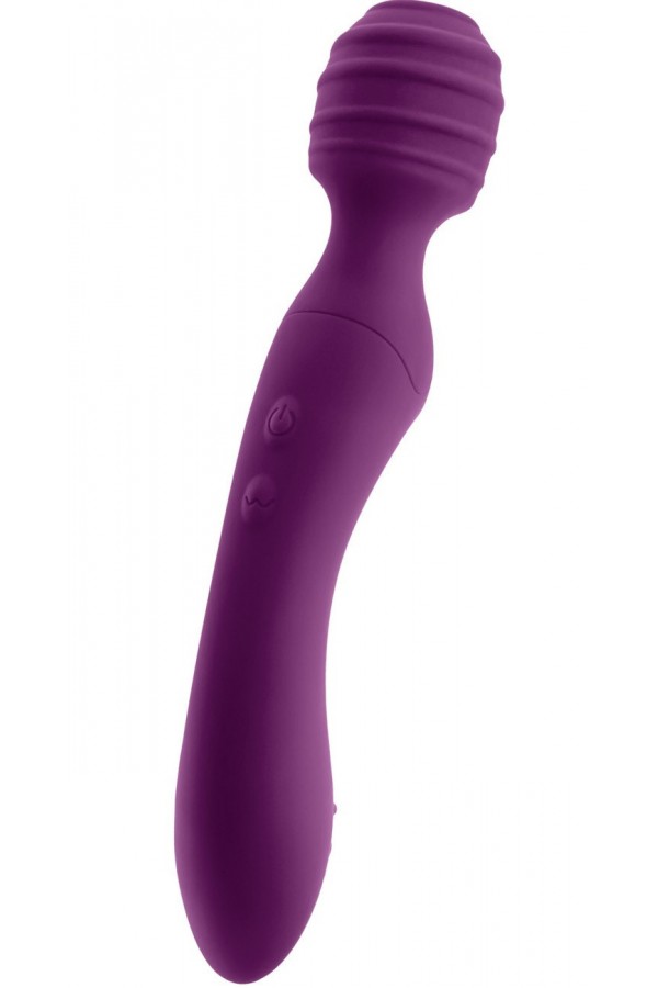 Vibromasseur Rechargeable Duo Wand Violet