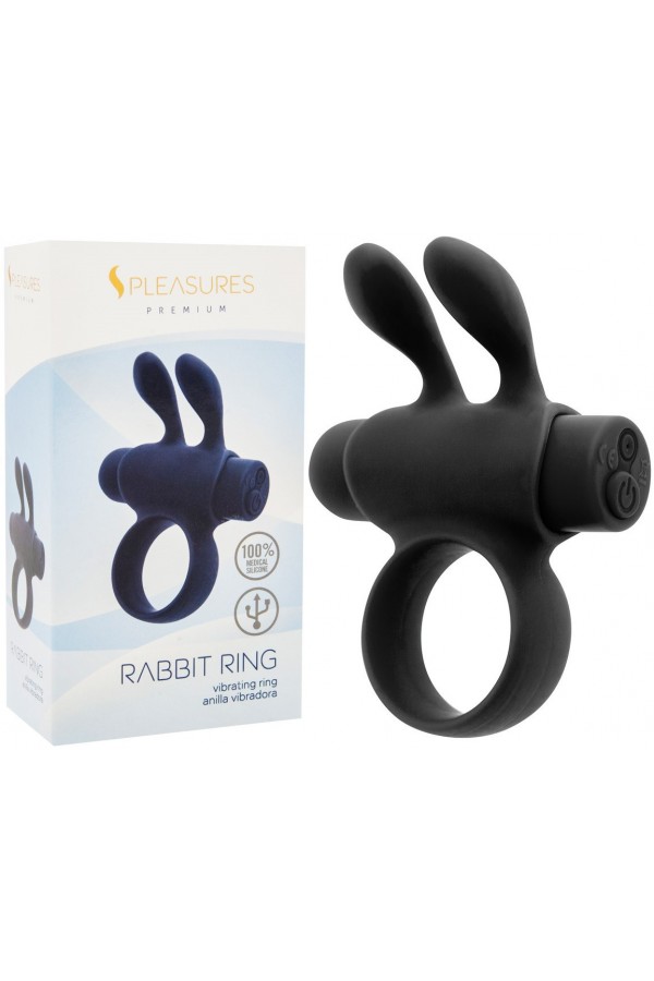 Anneau Lapin Vibrant Rechargeable