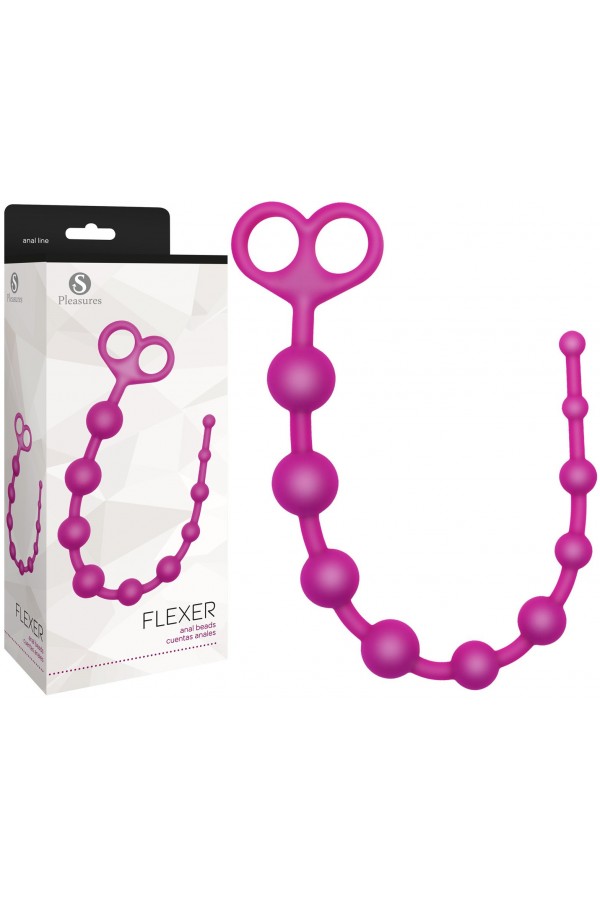 Chapelet Anal Flexer en Silicone