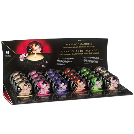 Display de mini bougie Shunga (24 pcs)