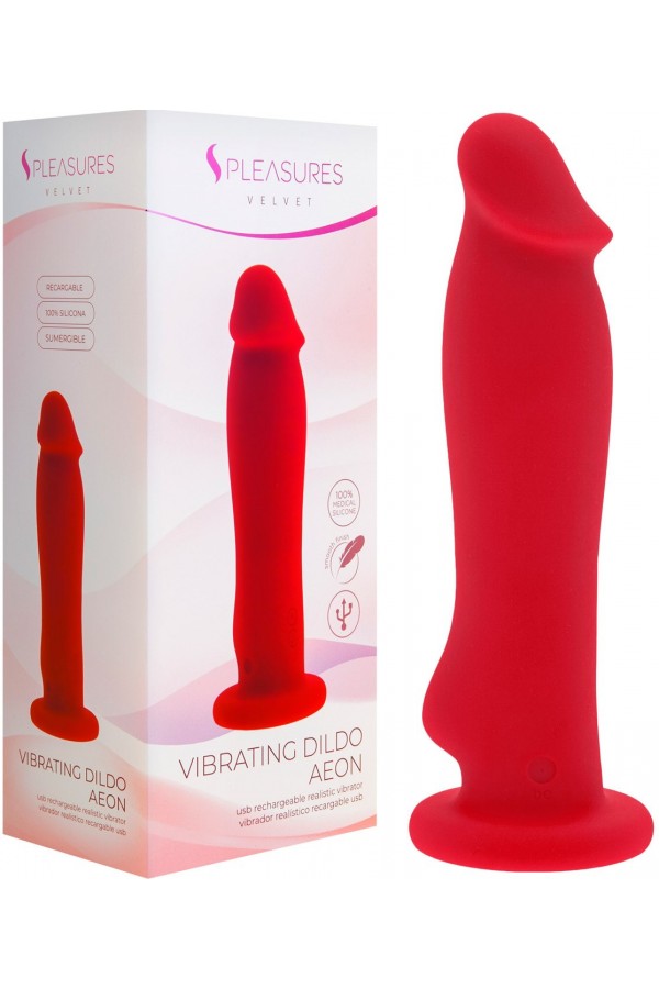 Vibromasseur Rechargeable Semi Réaliste Aeon