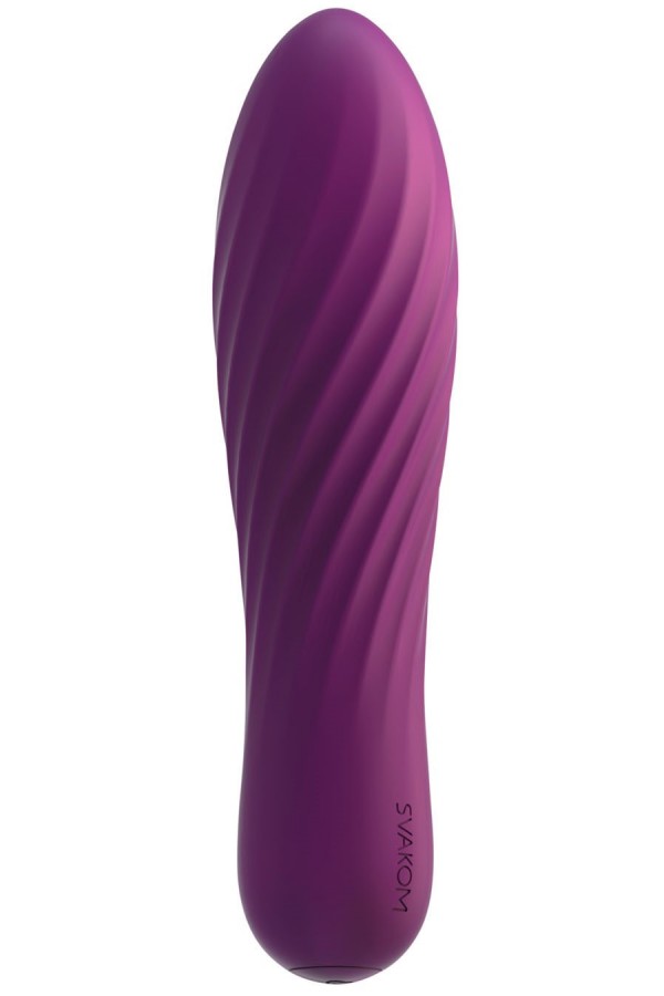 Mini Vibromasseur Rechargeable Tulip Violet