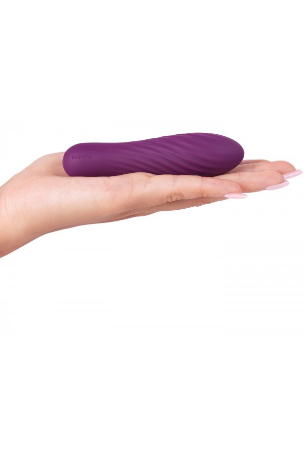 Mini Vibromasseur Rechargeable Tulip Violet