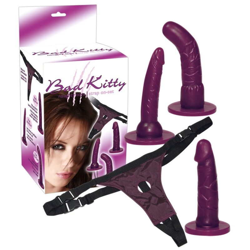 Coffret 3 godes ceinture Bad Kitty