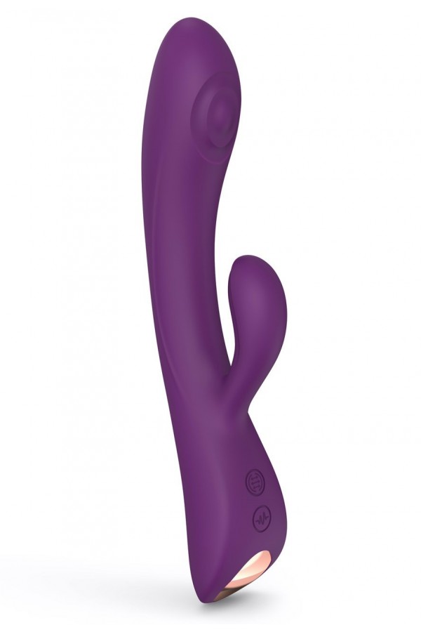 Vibromasseur Rechargeable Bunny & Clyde Violet