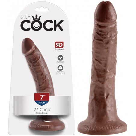 Gode anal à ventouse King Cock Latino 19 cm