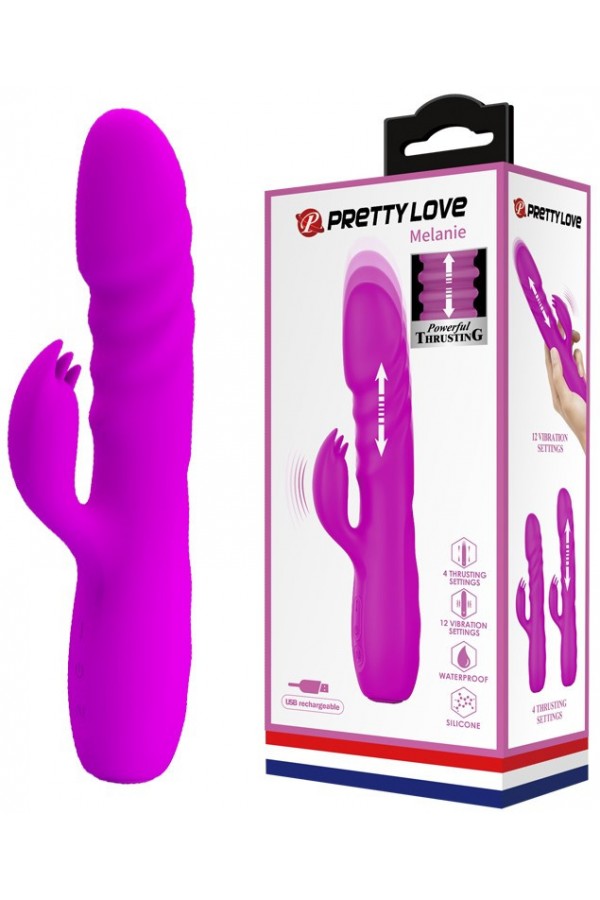 Vibromasseur Rechargeable Va et Vient Melanie