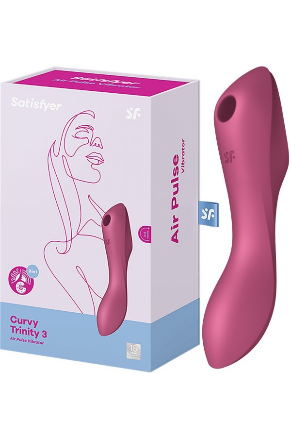 Satisfyer Curvy Trinity 3 Gris