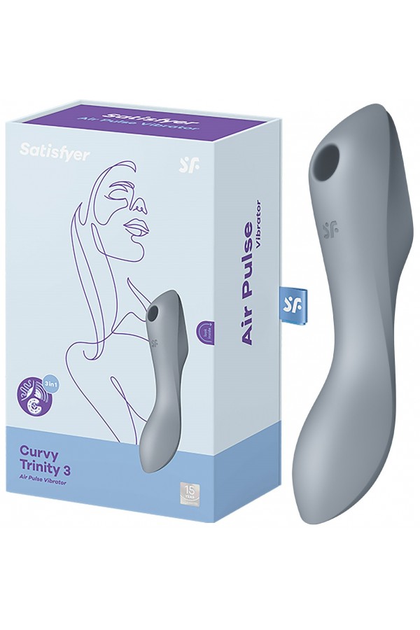 Satisfyer Curvy Trinity 3 Gris