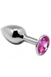 Plug Anal en Aluminium et Strass S