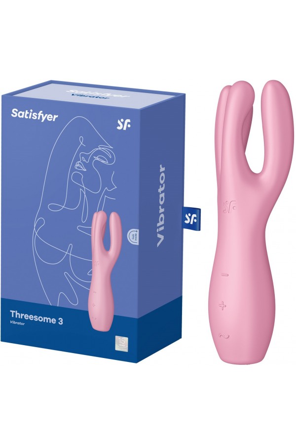 Stimulateur Clitoridien USB Threesome 3