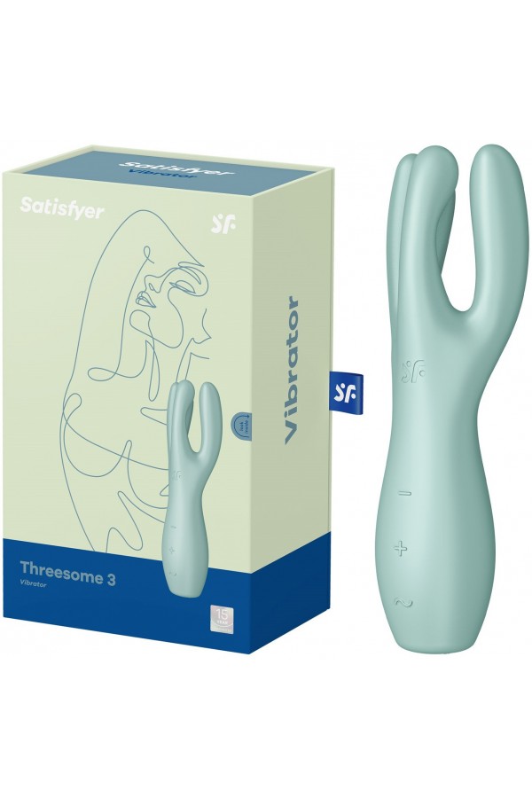 Stimulateur Clitoridien USB Threesome 3