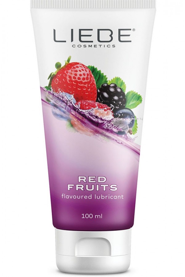 Lubrifiant à Base d'eau Saveur Fraise 100 ml