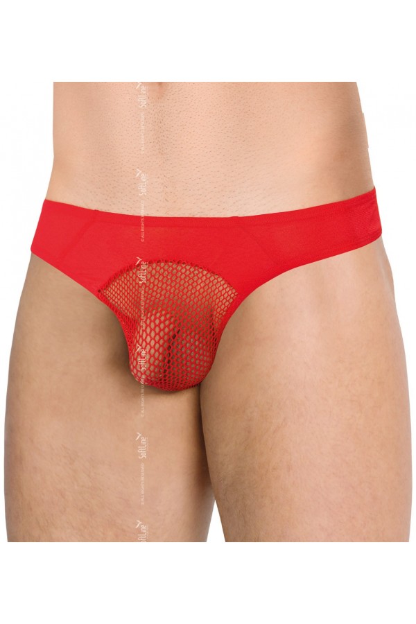 Tanga pour Homme avec Résille XL