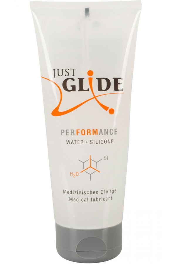 Lubrifiant Just Glide Eau + Silicone 200 ml