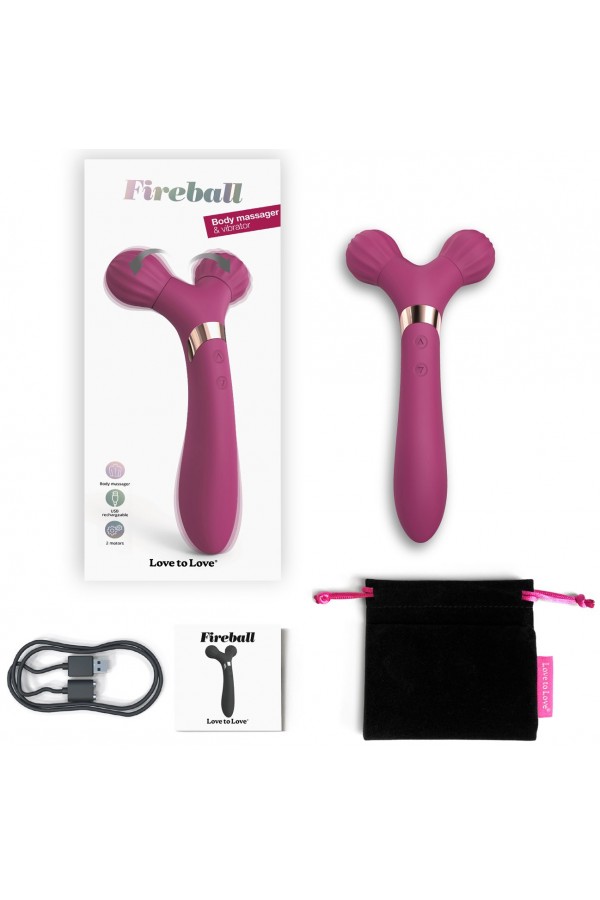 Vibromasseur Rechargeable Fireball