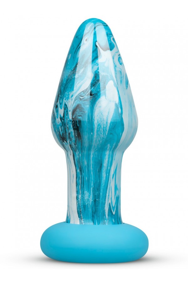 Gode Anal en Verre Ocean Curl