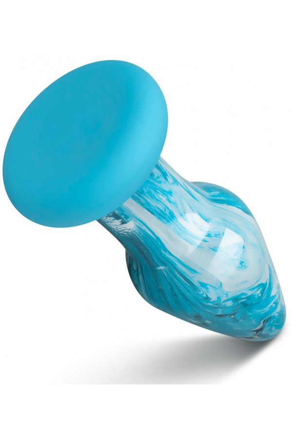 Gode Anal en Verre Ocean Curl