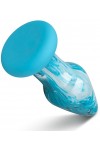 Gode Anal en Verre Ocean Curl