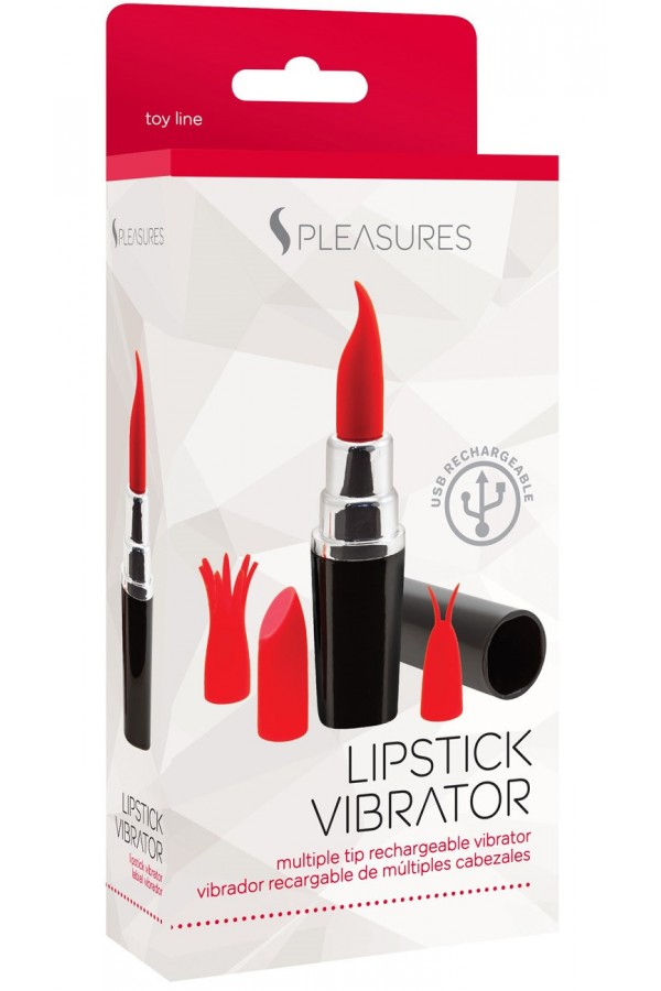 Mini Vibromasseur Rechargeable Lipstick