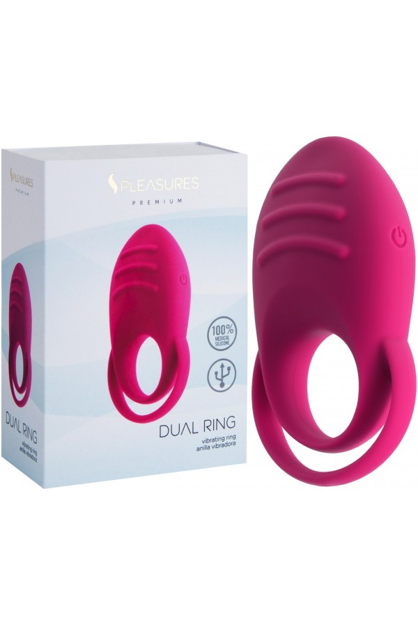 Double Anneau Vibrant Rechargeable