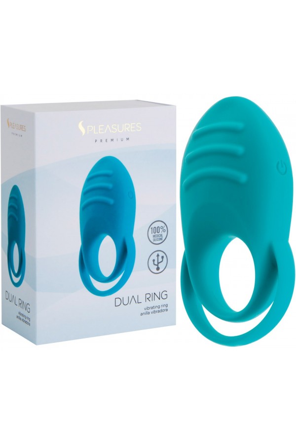 Double Anneau Vibrant Rechargeable