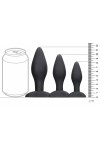 Set de 3 plugs Anaux en Silicone Apex