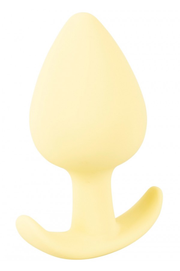 Plug Anal Cuties en Silicone Jaune