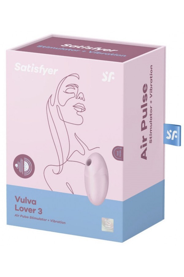 Stimulateur Clitoridien Rechargeable Vulva Lover 3