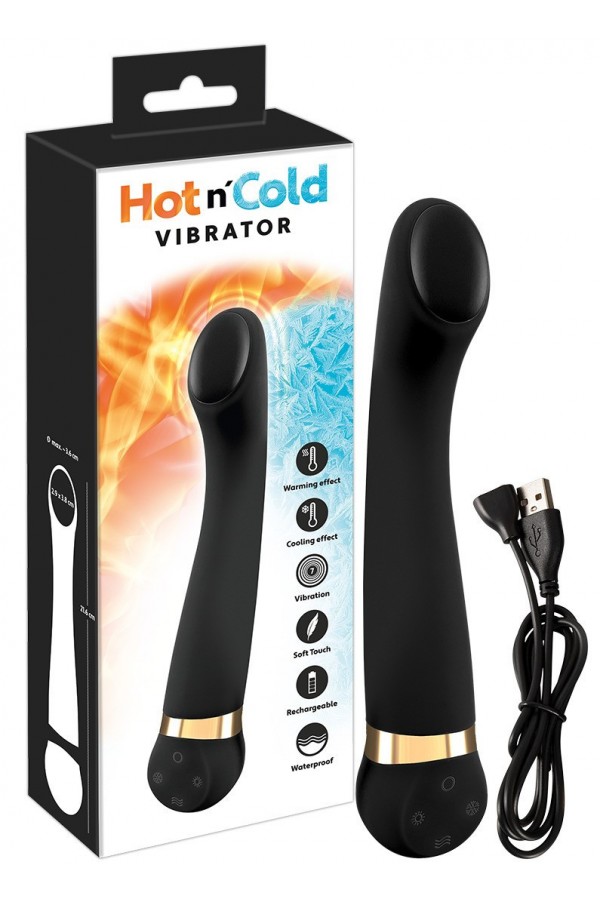 Vibromasseur USB avec Fontion Chauffage et Refroidissement