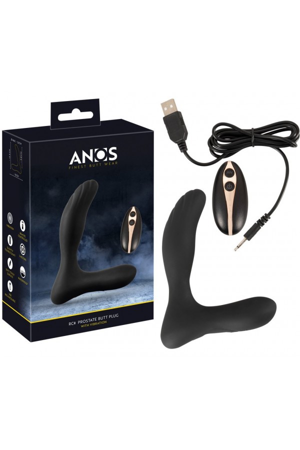 Masseur de Prostate USB Télécommandé Anos