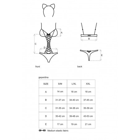 Tenue Gepardina L-XL