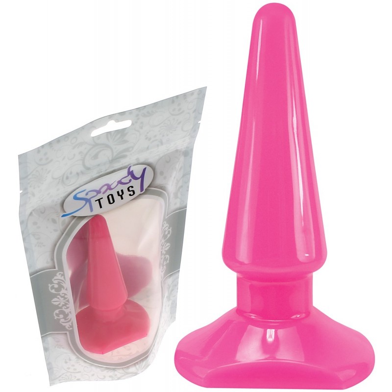 Gode anal Néon Butt Plug 10,5 cm