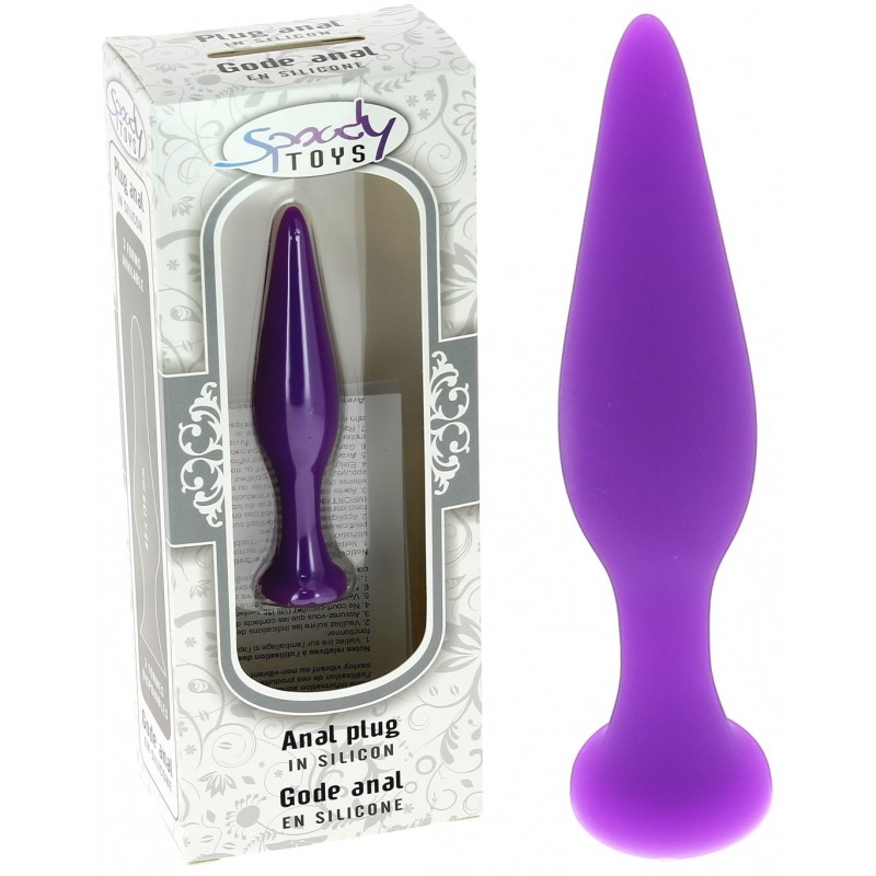 Gode anal a ventouse en silicone Small 10,5 cm