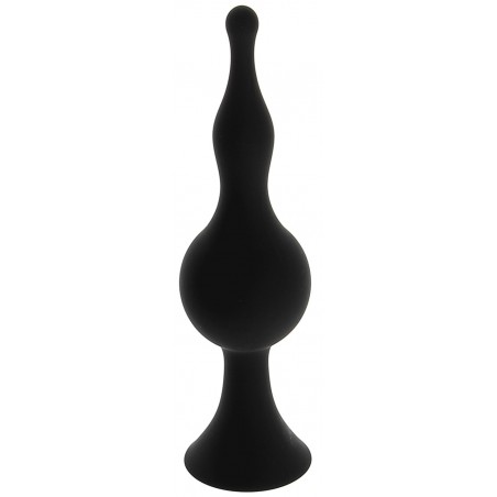 Gode anal a ventouse en silicone Medium 12 cm