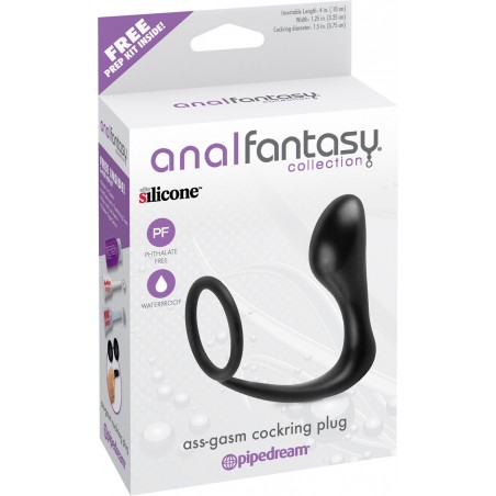 Plug et Cockring Ass-Gasm Anal Fantasy